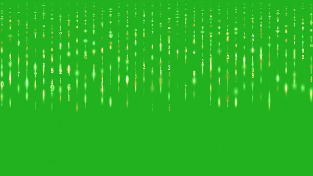 Digital field green screen motion graphics