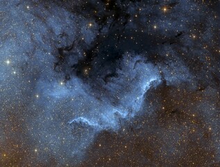 The North America nebula or NGC 7000 in Near Infrared / H-alpha