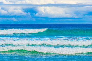 Strong waves Praia Lopes Mendes beach Ilha Grande island Brazil.