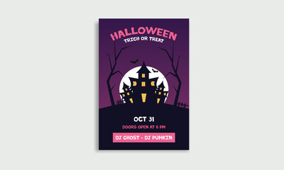 Halloween Flyer Design Template