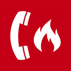 Fire Alarm Call Point Symbol Sign