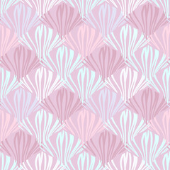 Vector Seamless Pattern of Soft Pastel Colors.