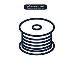 cable icon symbol template for graphic and web design collection logo vector illustration