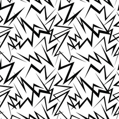 Seamless abstract urban pattern with curved geometry elemnets