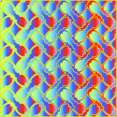 pattern with multicolored shapes.abstract background for children's parties. 