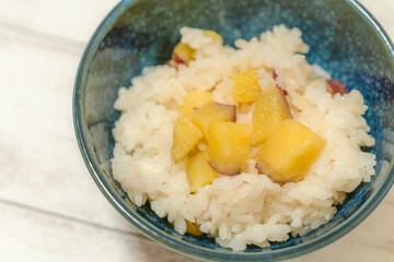 さつまいもご飯