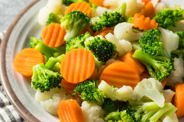 Homemade Healthy Steamed Vegetables