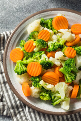 Homemade Healthy Steamed Vegetables