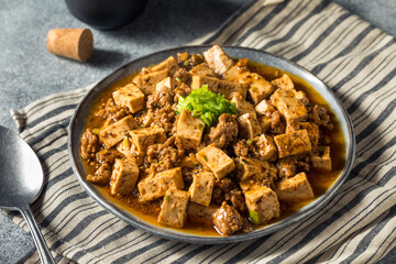 Homemade Chinese Mapo Tofu