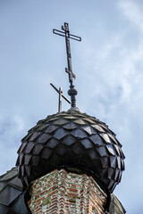 domes of an old abandoned church