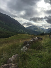 landscape with clouds