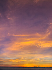 雲海と空