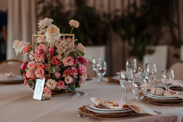 wedding table decoration