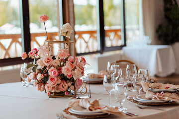 wedding table setting