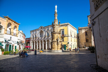 Fototapeta premium Nardo' , Salento, Apulien, Süditalien