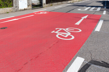 Fahrradstraße - Fahrrad - Fahrradfahren