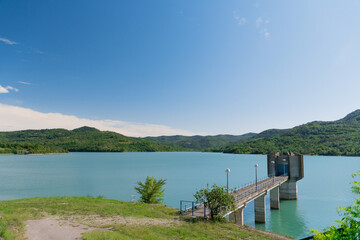 lake Butoniga, central istria