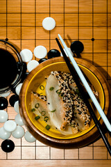 Chinese Dumplings Go Boardgame