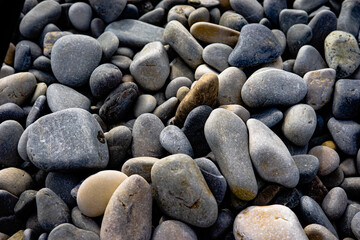 stones on the beach