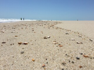 footprints in the sand