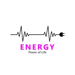 energy of life icon vector template