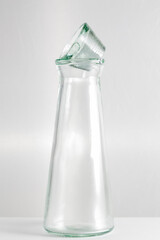 glass bottle with glass stopper