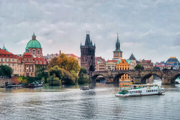 Fototapeta na wymiar Viaje a Praga