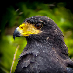 close up of a eagle