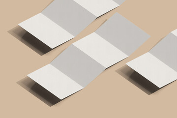 A4 Size Four Fold Brochure 