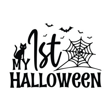 My 1st Halloween SVG Cut File