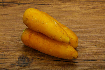 Natural food - Raw Yellow carrot