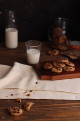 milk and cookies