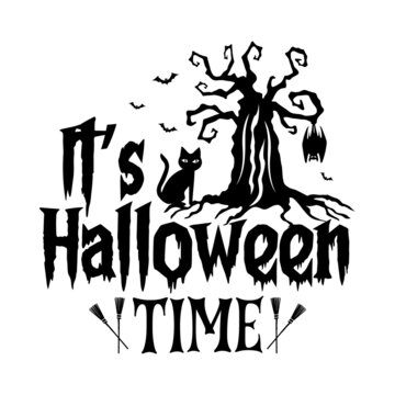 Its Halloween Time Halloween SVG Cut File