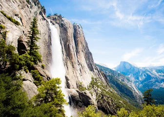 Foto op Canvas Upper Yosemite Falls © Jose