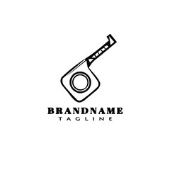 micrometer logo icon design template illustration