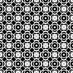 Vector pattern with symmetrical elements . Repeating geometric tiles from striped elements. black patterns.