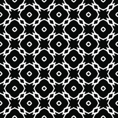 Vector pattern with symmetrical elements . Repeating geometric tiles from striped elements. black patterns.