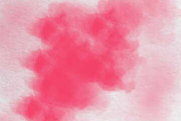 Pink watercolor acrylic hand drawn background
