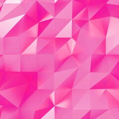 Pink polygon background 3d rendering, 3d illustration. Abstract triangle background. Pink background. Abstract pink polygon wallpaper.