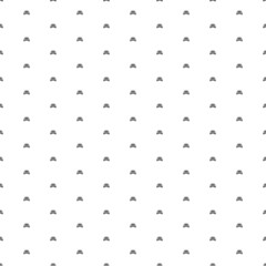 Square seamless background pattern from geometric shapes. The pattern is evenly filled with small black lesbian symbols. Vector illustration on white background