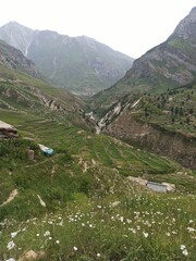 Top View Of Beautiful Mountain