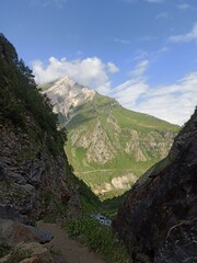 Close Up Of Highest Mountain in Pakistan
