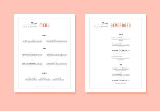 Classic Menu