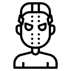 serial killer icon