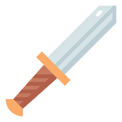 sword flat icon