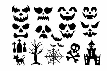 Big set of high quality Halloween illustrations which will be specially appreciated by Halloween Celebrator