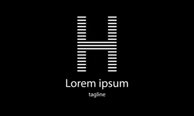 Premium vector alphabet letter simple minimalist logo design template