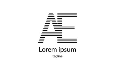 Premium vector alphabet letter simple minimalist logo design template
