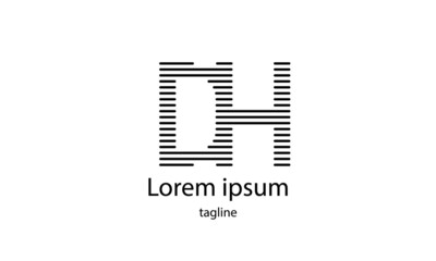 Premium vector alphabet letter simple minimalist logo design template