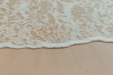 Textura del mar y la arena